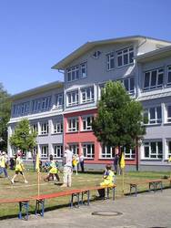 Quelle: Badischer Landesverein für Innere Mission Schulgebäude des Hohberghaus Bretten